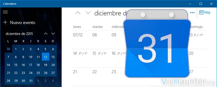 adding google calendar to windows 10 mail app